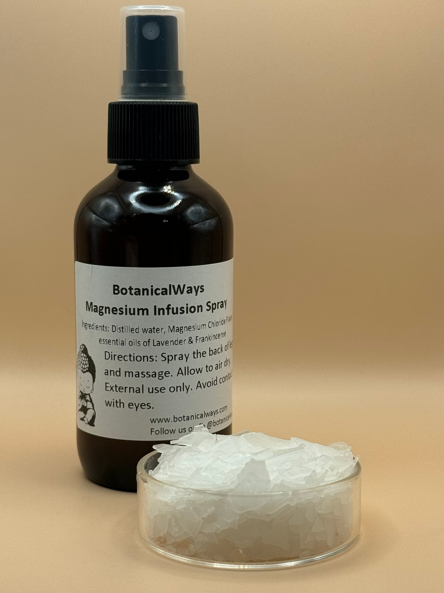 Magnesium Spray infused with Lavender & Frankincense