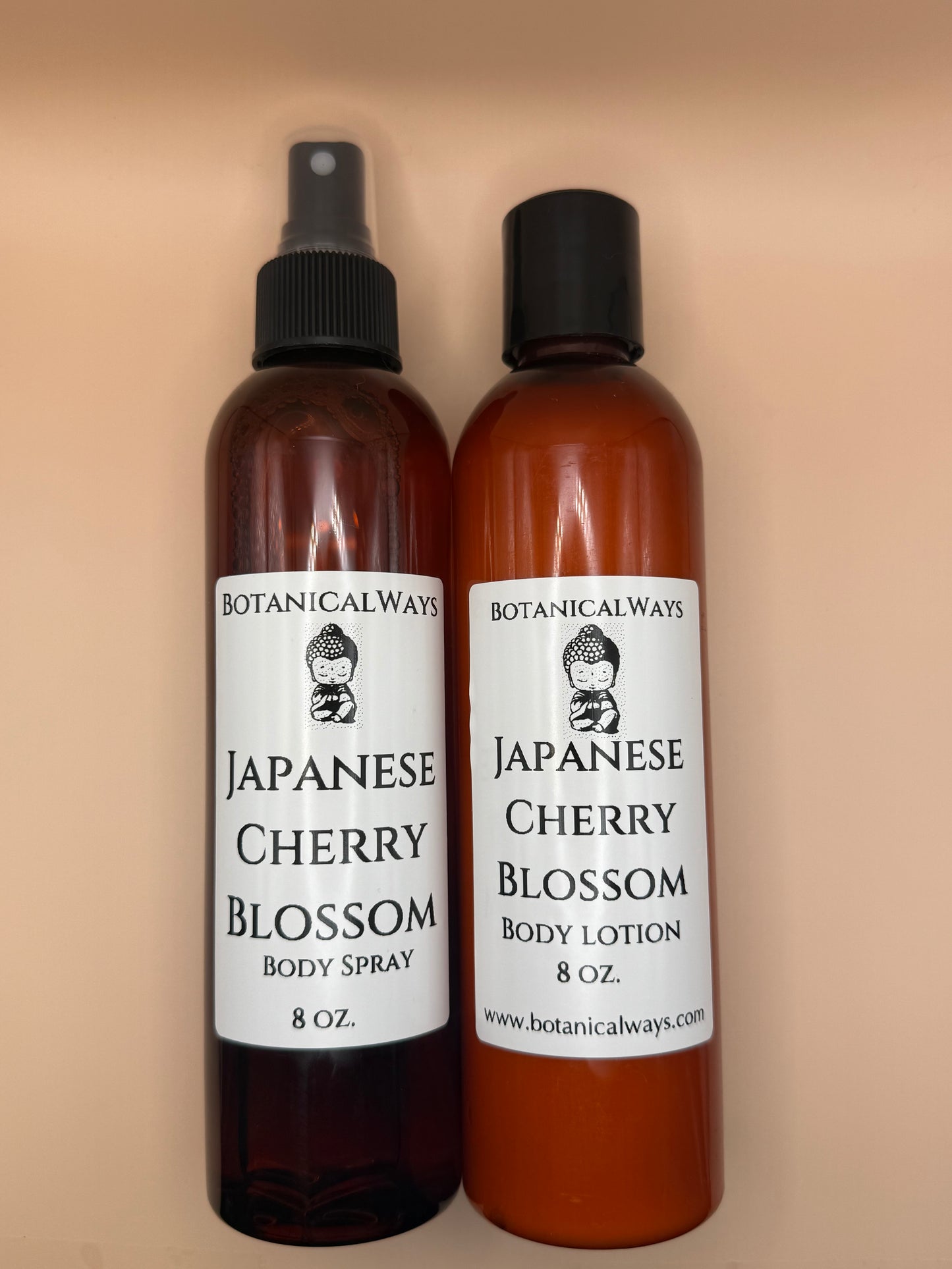 Japanese Cherry Blossom Body Spray & Lotion Set